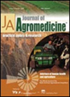 Journal of Agromedicine雜志封面